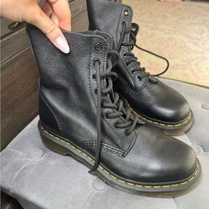Authentic Black Leather Doc Martins
